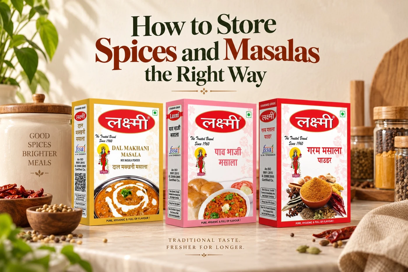 How to Store Spices and Masalas the Right Way